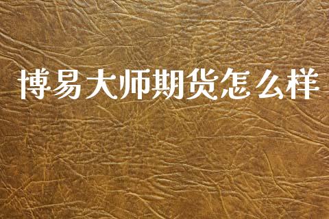 博易大师期货怎么样_https://cj002.lansai.wang_会计问答_第1张