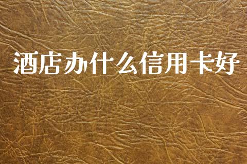 酒店办什么信用卡好_https://cj002.lansai.wang_金融问答_第1张