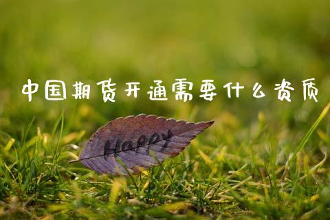 中国期货开通需要什么资质_财经问答_第1张_财经百问网 中国期货开通需要什么资质_https://cj002.lansai.wang_财经问答_第1张