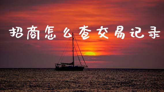 招商怎么查交易记录_https://cj002.lansai.wang_金融问答_第1张