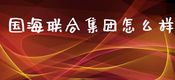 国海联合集团怎么样_https://cj002.lansai.wang_股市问答_第1张