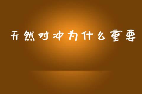 天然对冲为什么重要_股市问答_第1张_财经百问网 天然对冲为什么重要_https://cj002.lansai.wang_股市问答_第1张