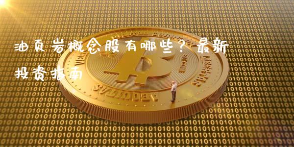油页岩概念股有哪些？最新投资指南_https://cj002.lansai.wang_财经问答_第1张