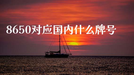 8650对应国内什么牌号_https://cj002.lansai.wang_财经问答_第1张