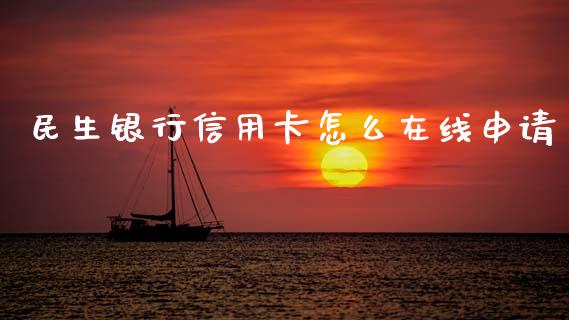 民生银行信用卡怎么在线申请_https://cj002.lansai.wang_金融问答_第1张