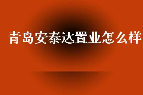 青岛安泰达置业怎么样_https://cj002.lansai.wang_股市问答_第1张