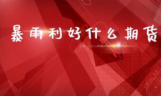 暴雨利好什么期货_https://cj002.lansai.wang_保险问答_第1张