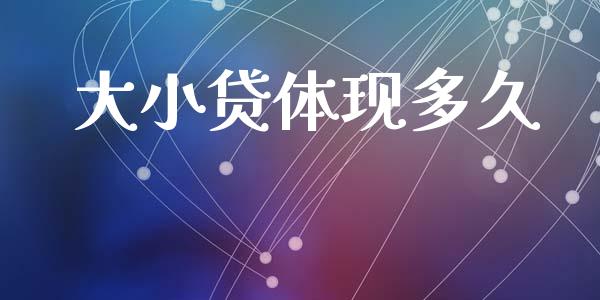 大小贷体现多久_https://cj002.lansai.wang_股市问答_第1张