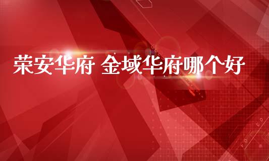 荣安华府 金域华府哪个好_https://cj002.lansai.wang_股市问答_第1张