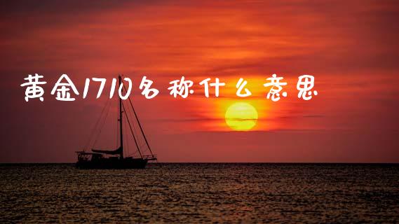 黄金1710名称什么意思_https://cj002.lansai.wang_财经问答_第1张