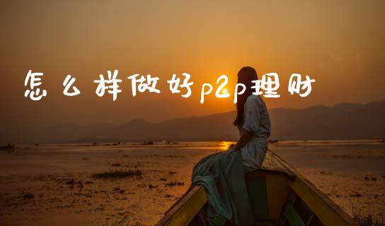 怎么样做好p2p理财_https://cj002.lansai.wang_理财问答_第1张