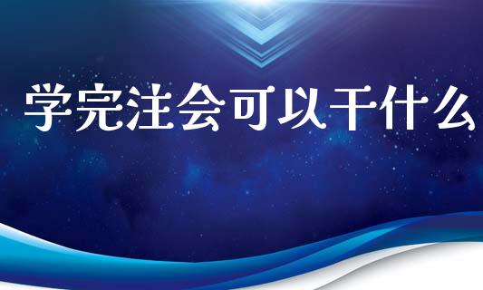 学完注会可以干什么_https://cj002.lansai.wang_会计问答_第1张