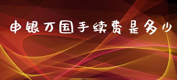 申银万国手续费是多少_https://cj002.lansai.wang_财经问答_第1张