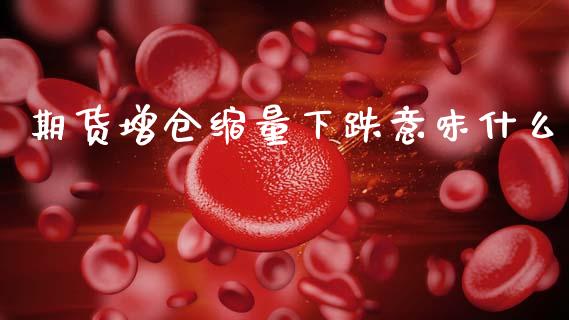 期货增仓缩量下跌意味什么_https://cj002.lansai.wang_保险问答_第1张