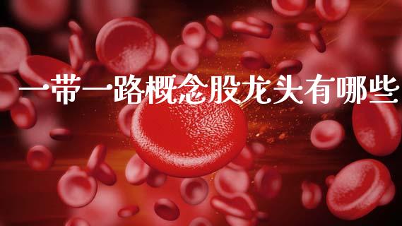 一带一路概念股龙头有哪些_https://cj002.lansai.wang_理财问答_第1张
