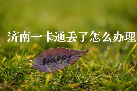 济南一卡通丢了怎么办理_https://cj002.lansai.wang_保险问答_第1张