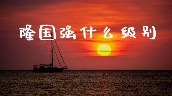 隆国强什么级别_https://cj002.lansai.wang_金融问答_第1张