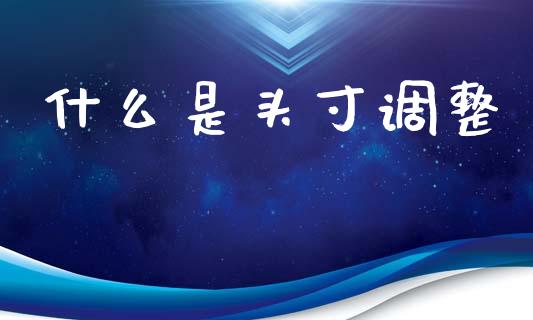 什么是头寸调整_https://cj002.lansai.wang_财经问答_第1张