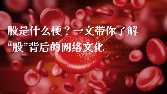 股是什么梗？一文带你了解“股”背后的网络文化_https://cj002.lansai.wang_金融问答_第1张