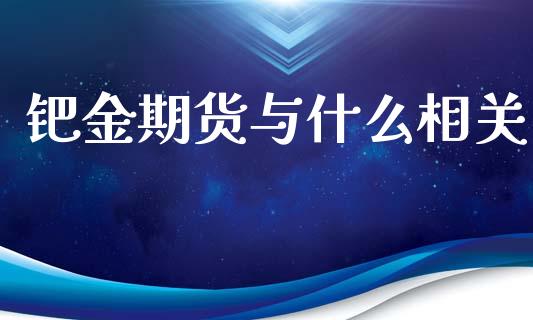 钯金期货与什么相关_https://cj002.lansai.wang_会计问答_第1张