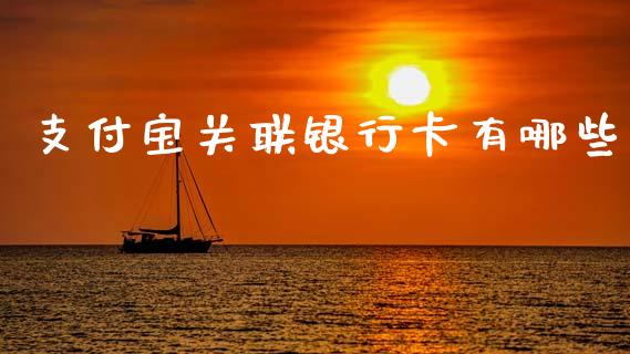 支付宝关联银行卡有哪些_https://cj002.lansai.wang_财经问答_第1张