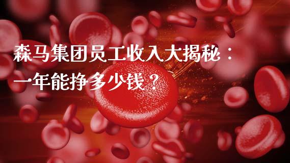 森马集团员工收入大揭秘：一年能挣多少钱？_https://cj002.lansai.wang_财经百问_第1张