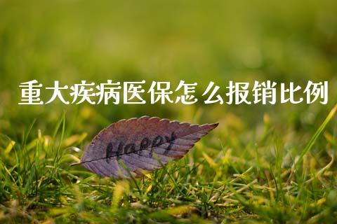 重大疾病医保怎么报销比例_https://cj002.lansai.wang_保险问答_第1张