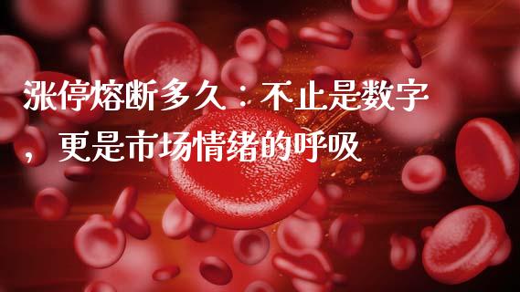 涨停熔断多久：不止是数字，更是市场情绪的呼吸_https://cj002.lansai.wang_期货问答_第1张