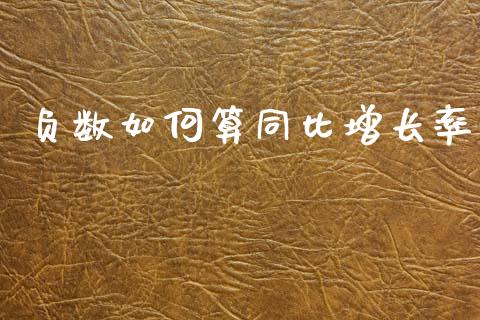 负数如何算同比增长率_https://cj002.lansai.wang_财经百问_第1张