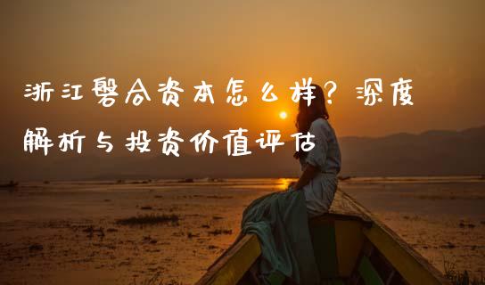 浙江磐合资本怎么样？深度解析与投资价值评估_https://cj002.lansai.wang_财经问答_第1张