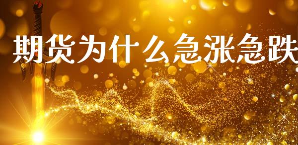 期货为什么急涨急跌_https://cj002.lansai.wang_金融问答_第1张