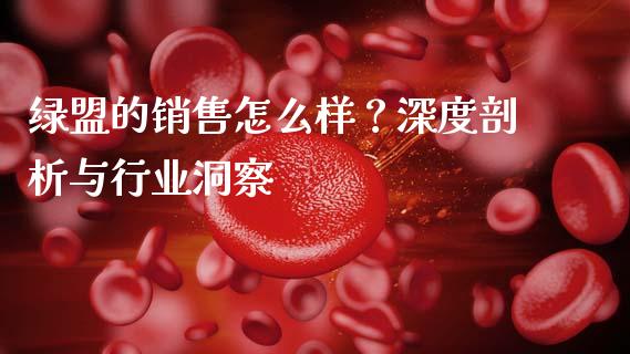 绿盟的销售怎么样？深度剖析与行业洞察_https://cj002.lansai.wang_金融问答_第1张
