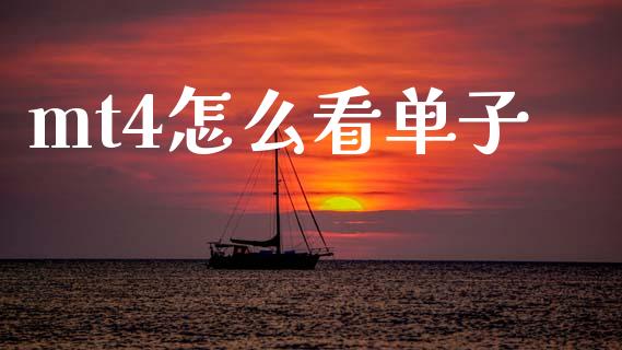mt4怎么看单子_https://cj002.lansai.wang_财经问答_第1张