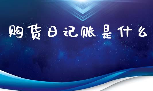 购货日记账是什么_https://cj002.lansai.wang_会计问答_第1张