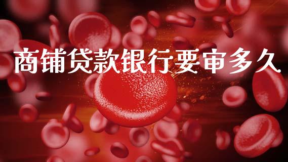 商铺贷款银行要审多久_https://cj002.lansai.wang_股市问答_第1张