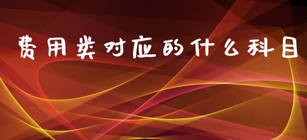 费用类对应的什么科目_https://cj002.lansai.wang_会计问答_第1张
