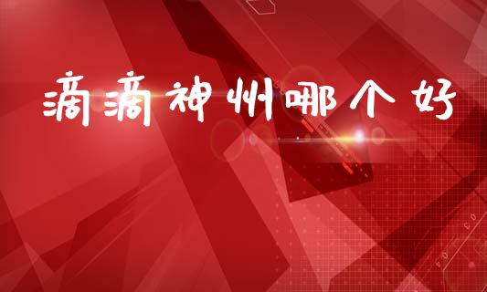 滴滴神州哪个好_https://cj002.lansai.wang_理财问答_第1张