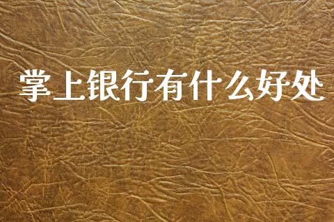 掌上银行有什么好处_https://cj002.lansai.wang_金融问答_第1张