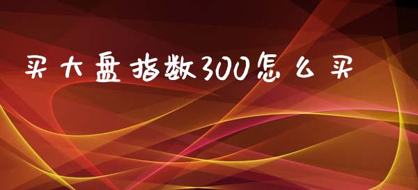 买大盘指数300怎么买_保险问答_第1张_财经百问网 买大盘指数300怎么买_https://cj002.lansai.wang_保险问答_第1张