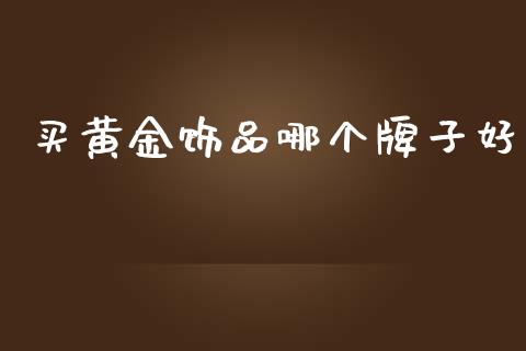 买黄金饰品哪个牌子好_https://cj002.lansai.wang_股市问答_第1张