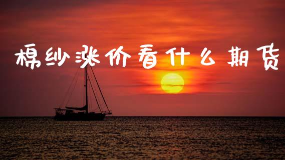 棉纱涨价看什么期货_https://cj002.lansai.wang_保险问答_第1张