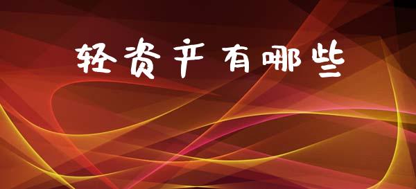 轻资产有哪些_https://cj002.lansai.wang_保险问答_第1张
