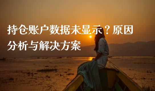 持仓账户数据未显示？原因分析与解决方案_https://cj002.lansai.wang_金融问答_第1张