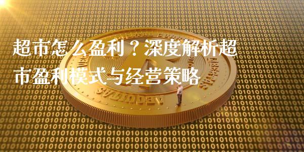 超市怎么盈利？深度解析超市盈利模式与经营策略_https://cj002.lansai.wang_保险问答_第1张