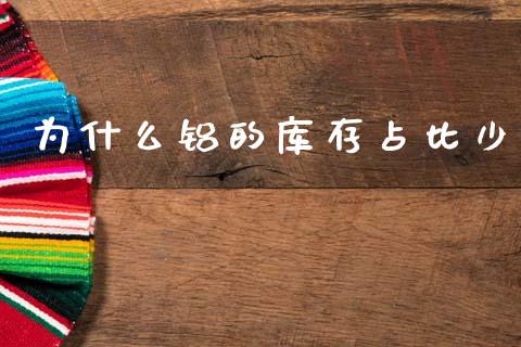 为什么铝的库存占比少_https://cj002.lansai.wang_金融问答_第1张