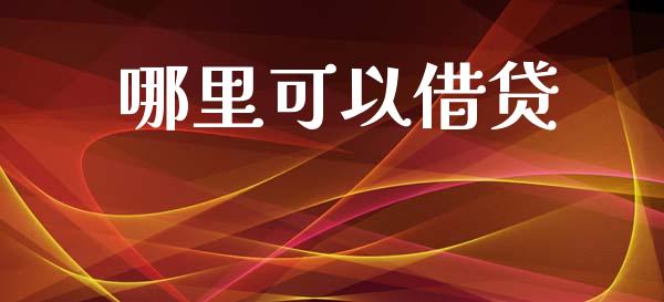哪里可以借贷_https://cj002.lansai.wang_理财问答_第1张