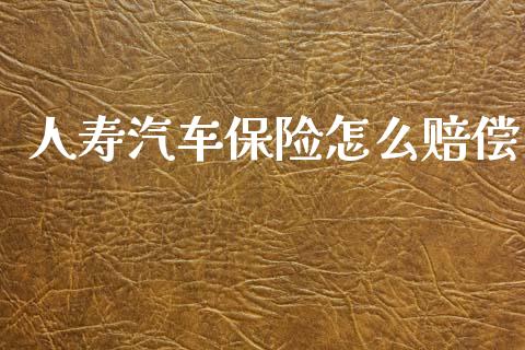 人寿汽车保险怎么赔偿_https://cj002.lansai.wang_保险问答_第1张