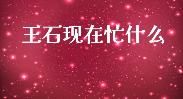 王石现在忙什么_https://cj002.lansai.wang_期货问答_第1张