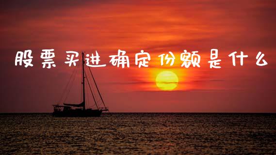 股票买进确定份额是什么_金融问答_第1张_财经百问网 股票买进确定份额是什么_https://cj002.lansai.wang_金融问答_第1张