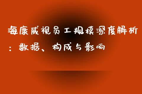 海康威视员工规模深度解析：数据、构成与影响_https://cj002.lansai.wang_会计问答_第1张